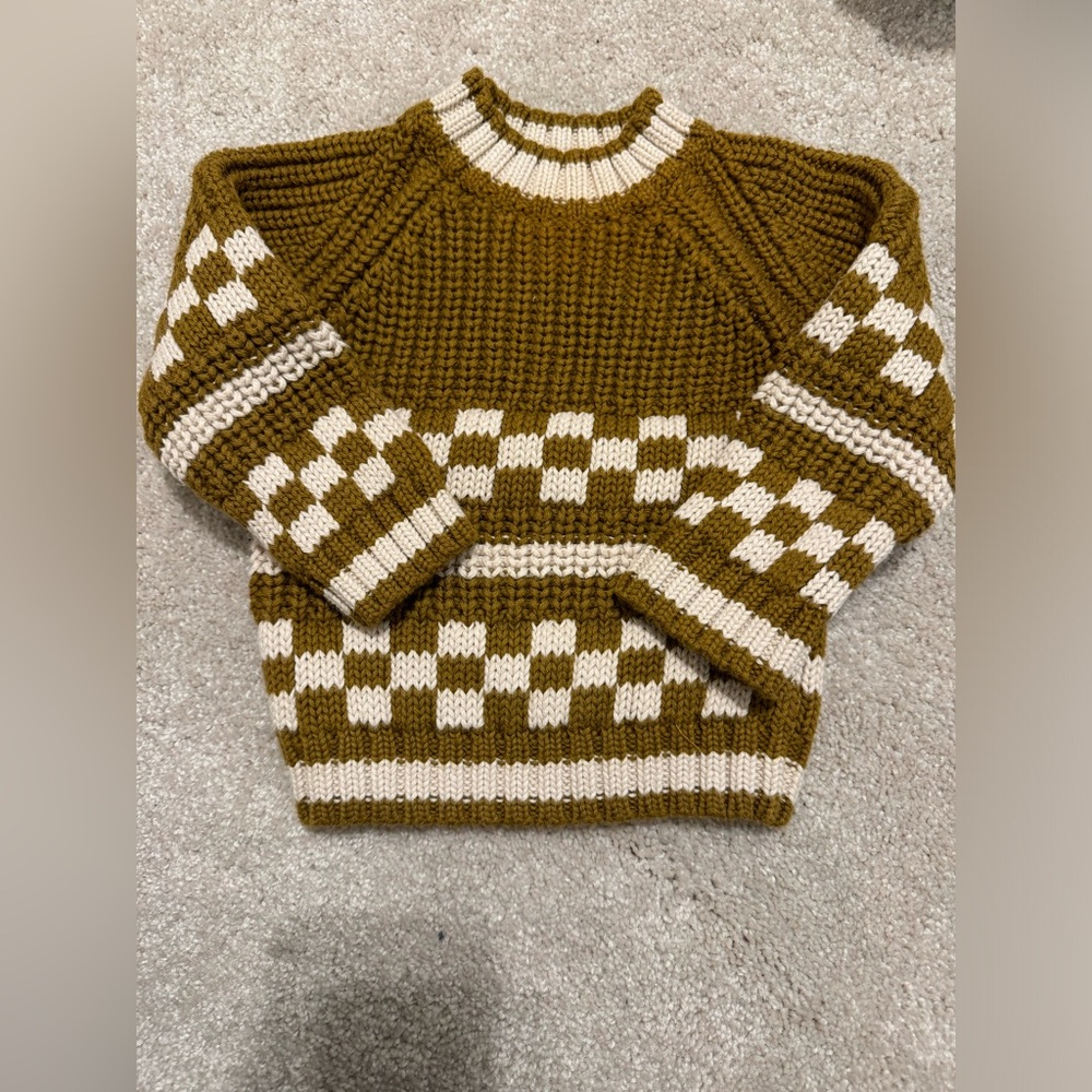 Fin & Vince honeycomb colorblock sweater - Picture 1 of 1